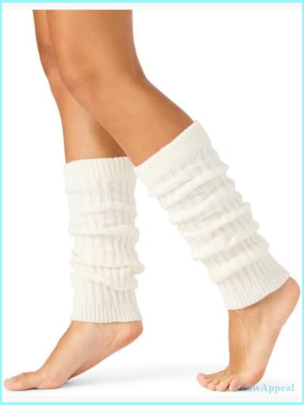 Calf Socks - 1-Pack Solid Ribbed Stretch Cotton Blend